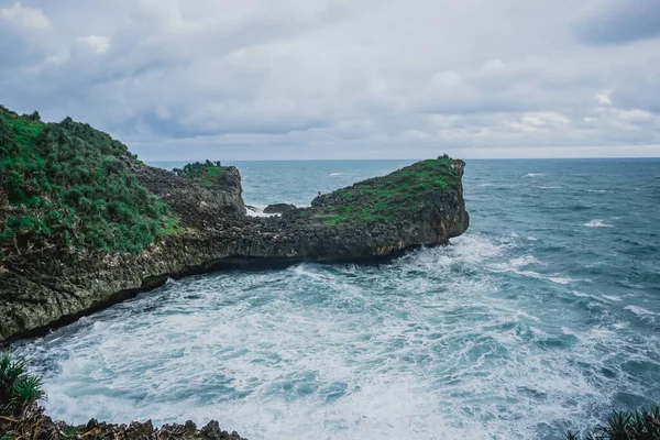 Indian Ocean Coast South Java Island Indonesia — Stock Photo, Image