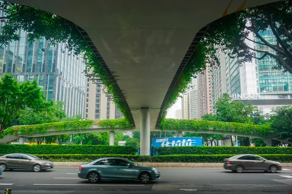 Guangzhou China Μαΐου 2019 Αρχιτεκτονική Και Ζωή Στην Πόλη Στο — Φωτογραφία Αρχείου