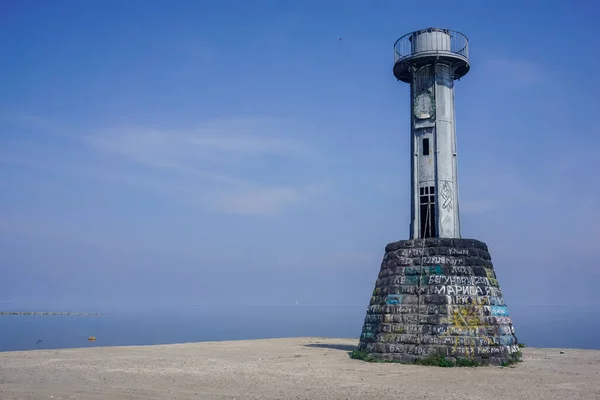 Old Lighthouse Shores Lake Baikal — Stock Fotó
