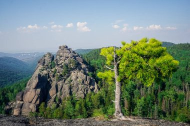 Krasnoyarsk Sütunları 'nın merkez sütunları Doğa Koruma Alanı