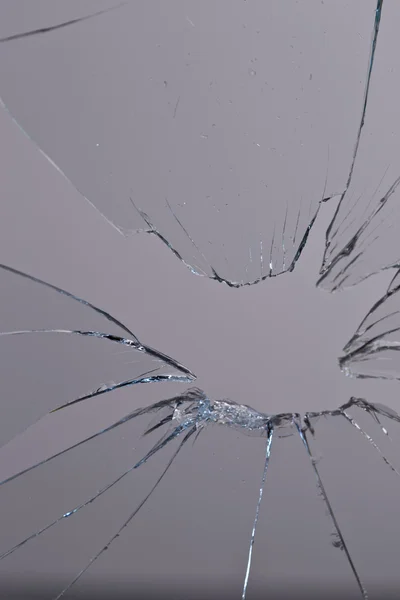 kırık cam gri arka plan
