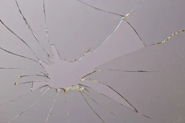 kırık cam gri arka plan