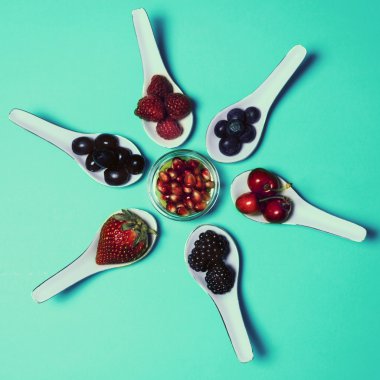 bodegon antioksidan meyveler