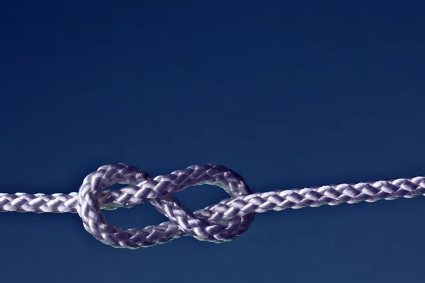 Acht touw knoop — Stockfoto