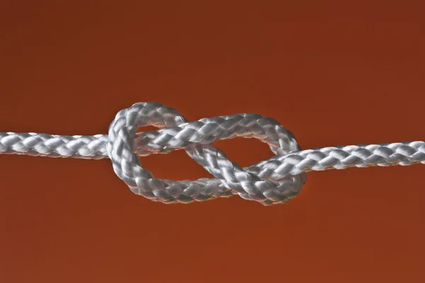 Acht touw knoop — Stockfoto