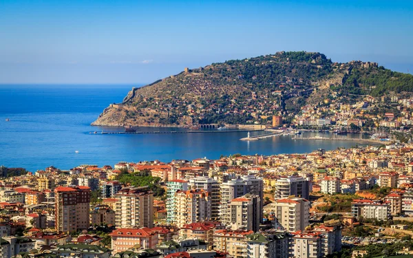 Alanya panorama — Stock fotografie