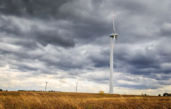 Windmühlen in Niechorze — Stockfoto