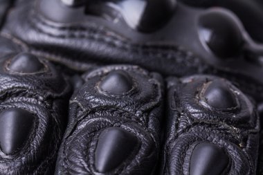 Motosiklet eldiven makro