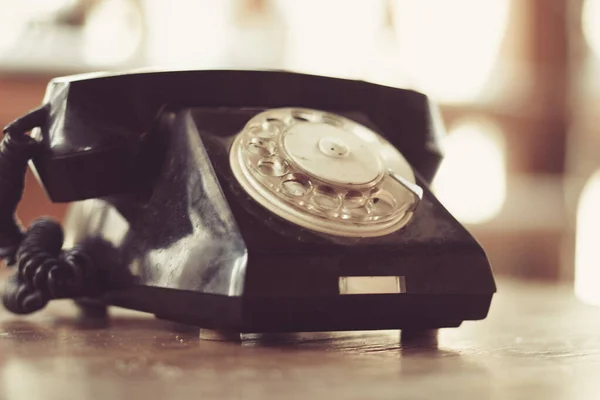 Old Radziecki Vintage Zabytkowy Retro Telefon Komunikacji — Zdjęcie stockowe