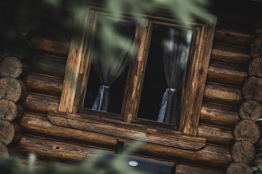 Rus Köylüleri Geleneksel Günlük Kaydı Vintage Evi