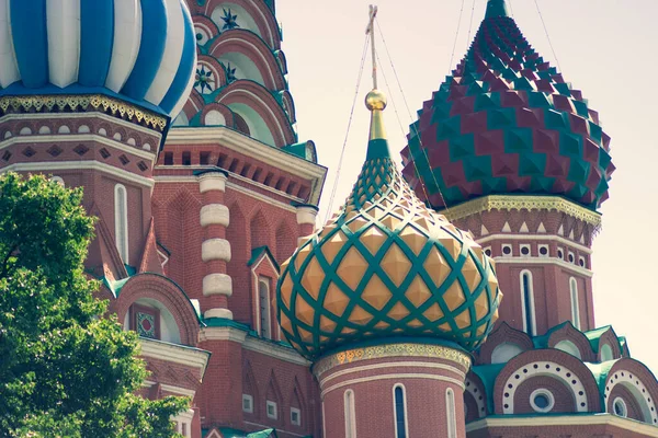 Den Gamla Historiska Retro Kreml Röda Torget Moskva Ryssland — Stockfoto