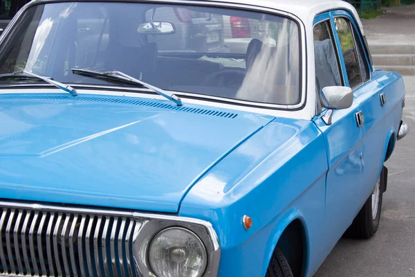 Alte Sowjetische Oldtimer Leistungsstarkes Teures Retro Auto — Stockfoto