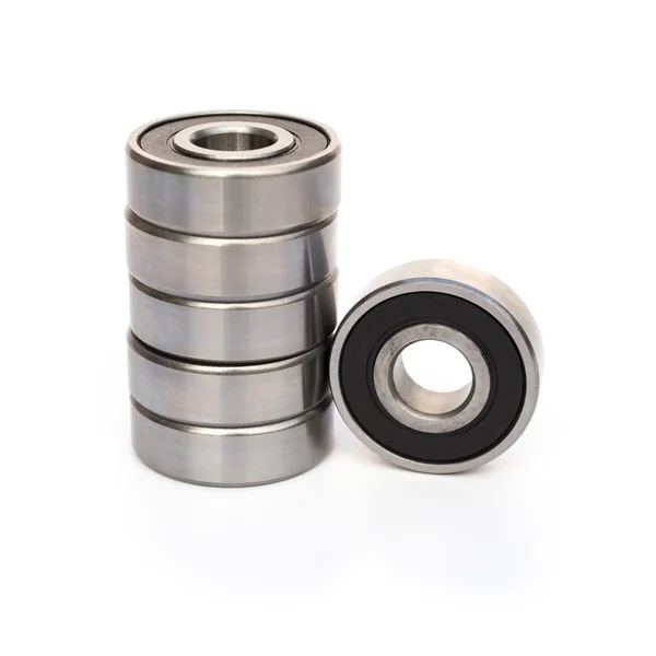Bearings on white background with clippinp path — Stock Photo, Image