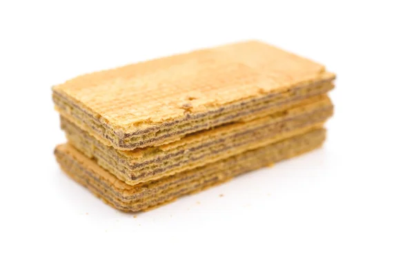 Wafer blocks on a white background — Stock Photo, Image