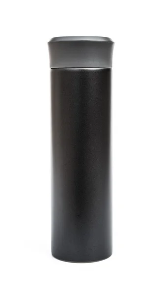 Copo de vácuo preto em um fundo branco — Fotografia de Stock