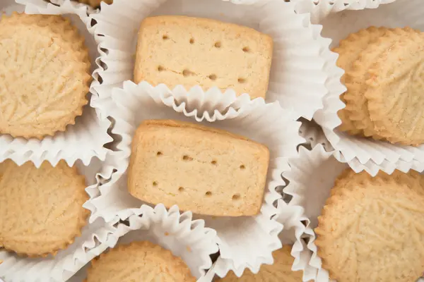 Un montón de galletas dulces —  Fotos de Stock