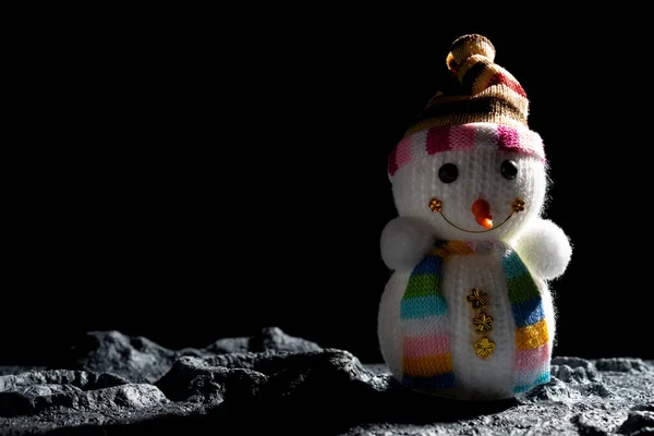 Снеговик Планете Кратерами — стоковое фото
