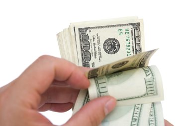 Usd dolar kırpma yoluyla yığını sayma