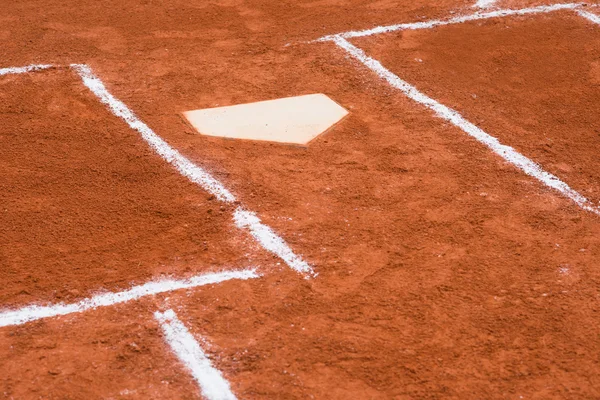 Base of a baseball field — Stock Photo, Image