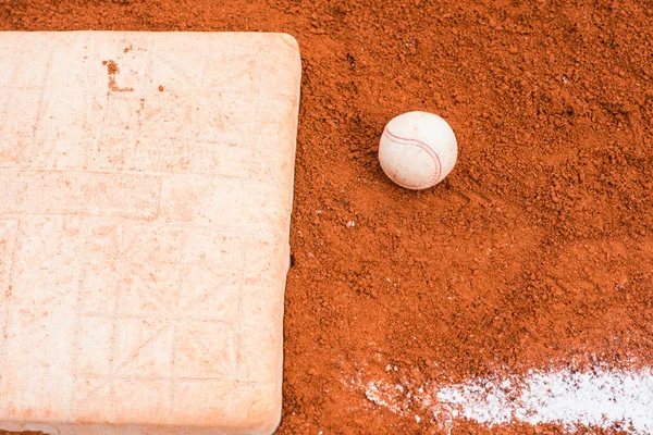 Base of a baseball field — Stock Photo, Image