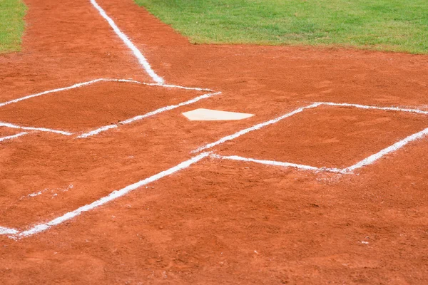 Base of a baseball field — Stock Photo, Image