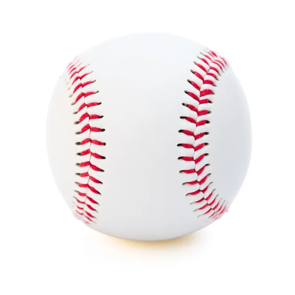 Baseball on a white background with clipping path — Stock Photo, Image