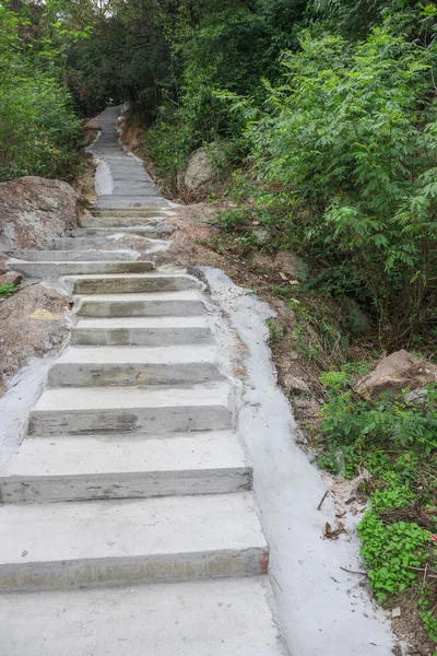 Escaliers menant à une colline — Photo