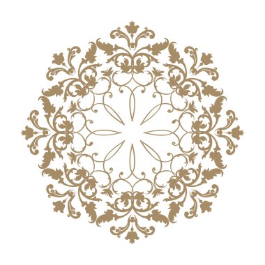 Oryantal etnik mandala muska