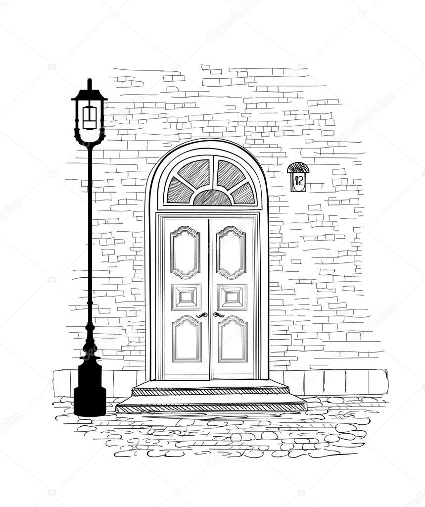ᐈ Doorway Drawing Stock Vectors Royalty Free Door Drawing Illustrations Download On Depositphotos