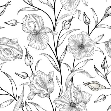 çiçek girdap deseni. 