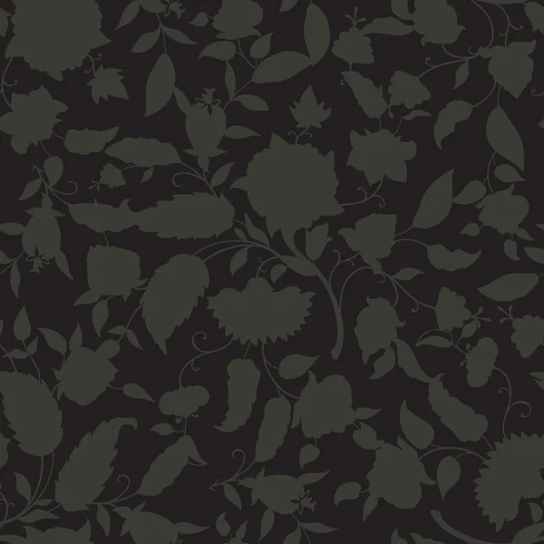 Motif floral sans couture. — Image vectorielle