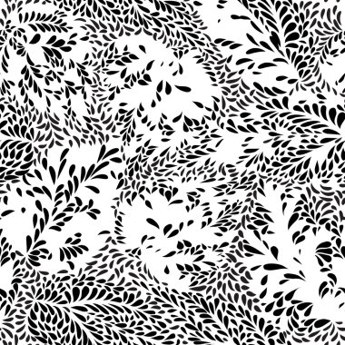 Girdap çiçek doodle doku.