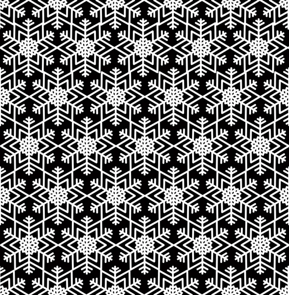 Snow seamless pattern. — Stock Vector