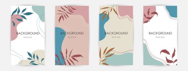 Zarif sürekli çizgi çizimi. Çok az sayıda soyut yaratıcı evrensel sanatsal şablonlar. Poster, kart, davetiye, el ilanı, kapak, afiş, pankart, broşür ve diğer grafik tasarım için iyi.