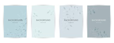 Zarif sürekli çizgi çizimi. Çok az sayıda soyut yaratıcı evrensel sanatsal şablonlar. Poster, kart, davetiye, el ilanı, kapak, afiş, pankart, broşür ve diğer grafik tasarım için iyi.