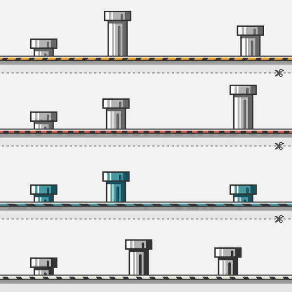 Fundos para jogo simples — Vetor de Stock