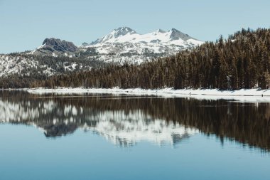 Kaliforniya 'da bir gölde reflüzyonlar