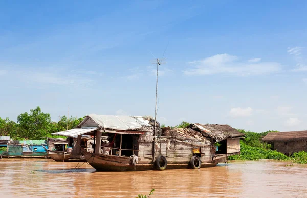 Chong Kneas Floating Village Siem Reap — Stock Photo, Image