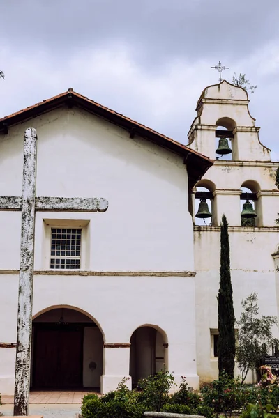 Αποστολή San Juan Bautista Του Βασιλικού Δρόμου Στην Καλιφόρνια Ιδρύθηκε — Φωτογραφία Αρχείου