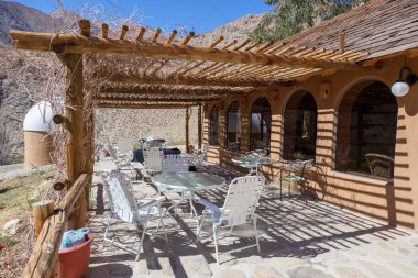 Elqui Vadisi 'ndeki Astronomik Gözlemevi. Şili