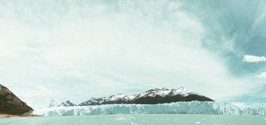 Santa Cruz eyaletinin güneybatısındaki Los Glaciares Ulusal Parkı, Arjantin.