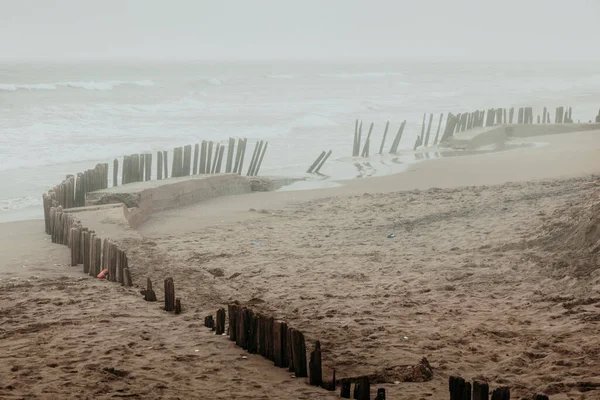 Mist Serena Beach Chile — Stock Photo, Image