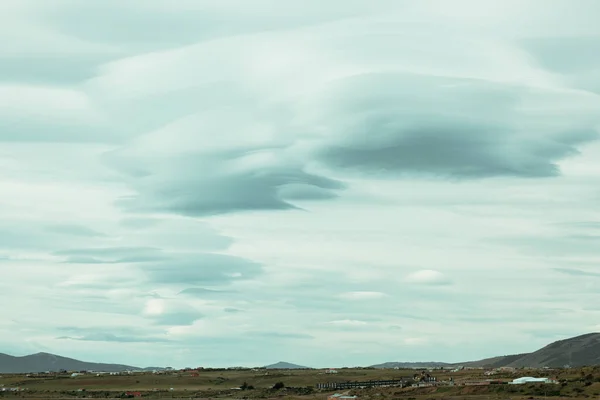 Utsikt Över Puerto Natales Patagonien — Stockfoto