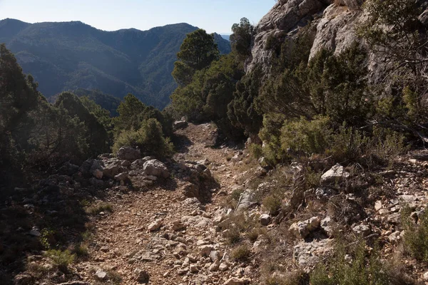 Weg Zum Galera Peak Provinz Teruel Spanien — Stockfoto