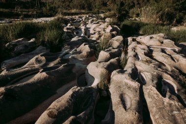 Algars nehir yatağı. Aragon ve Katalonya arasındaki doğal sınır
