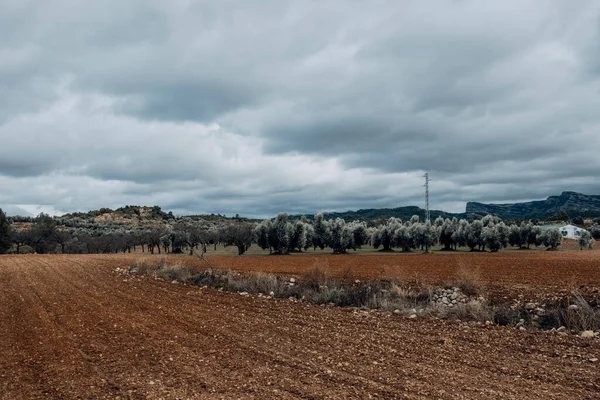 Matarranyas Fält Teruel Provinsen — Stockfoto