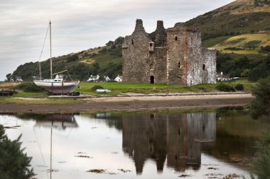 Lochranza defne. İskoçya