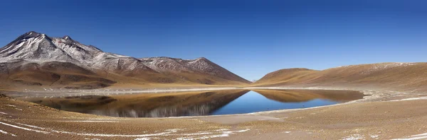 Miniques lagunu. Sever Chile — Stock fotografie