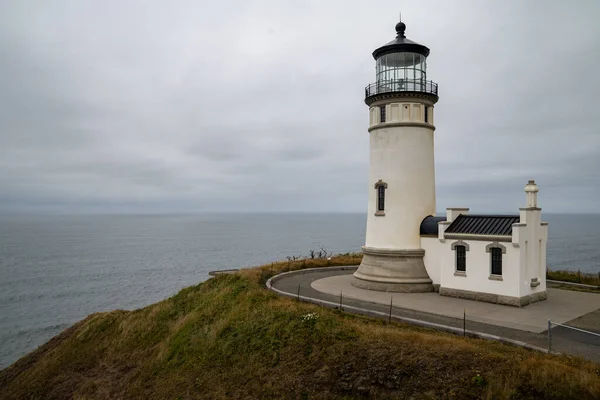 North Head Lighthouse Pacific Ocean Cape Disappointment State Park Washington — Stock fotografie