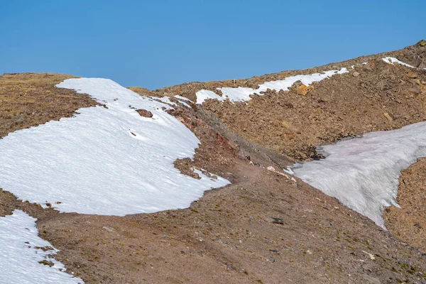 Opuszczona Tundra Wysokogórskim Parku Narodowym Rocky Mountain Kolorado — Zdjęcie stockowe